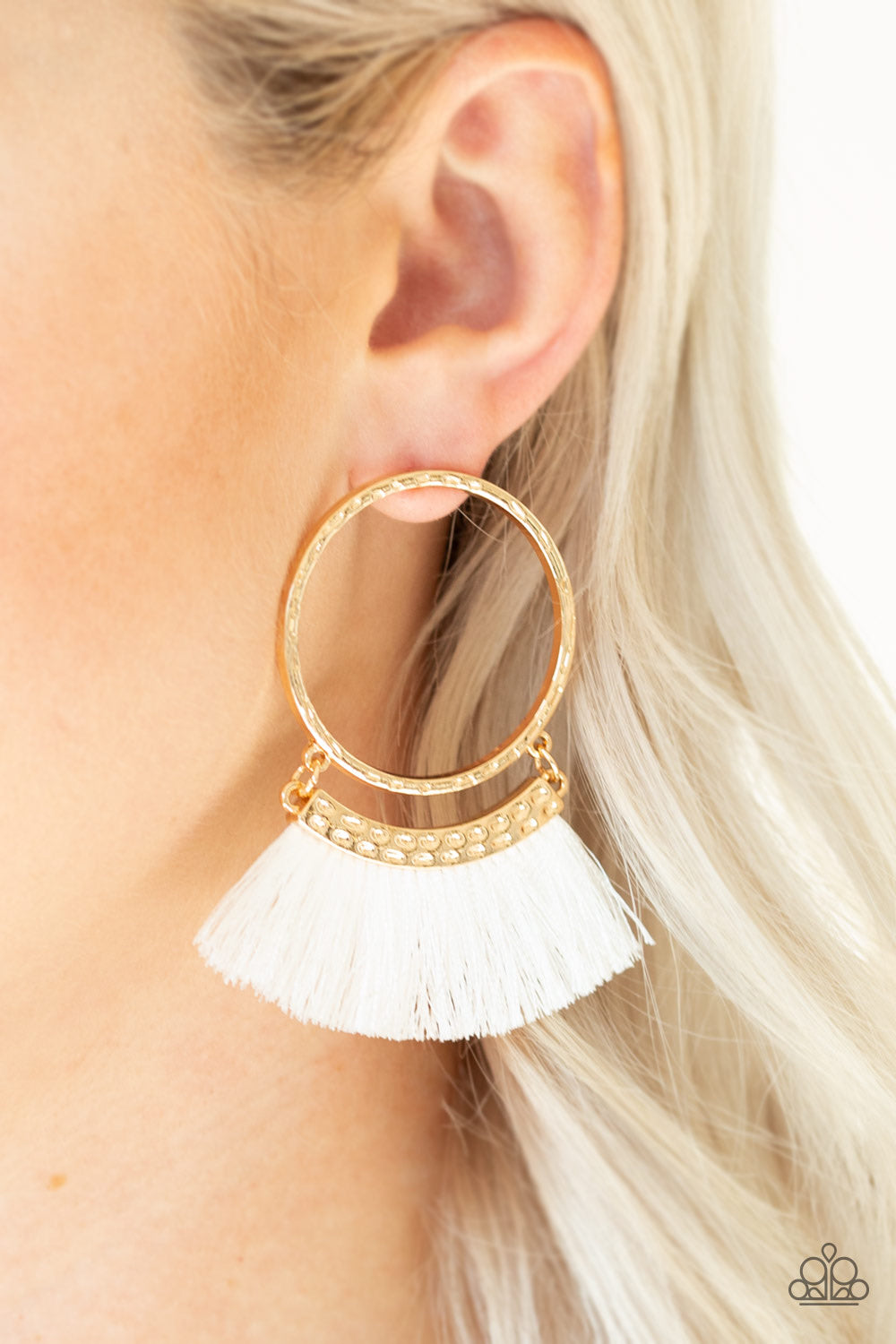 This Is Sparta - Gold Post Earring