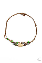 Load image into Gallery viewer, Tiki Trek - Green Urban Necklace
