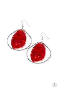HAUTE Toddy - Red Earrings