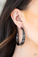 Load image into Gallery viewer, Live Wire - Black Earrings
