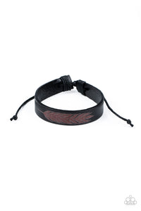 This QUILL All Be Yours - Black Urban Bracelet