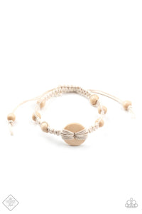 The Road KNOT Taken - White Bracelet