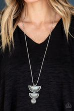 Load image into Gallery viewer, Serene Sheen - White Necklace
