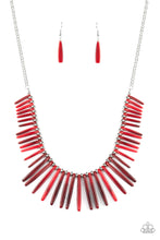 Load image into Gallery viewer, Out Of My Element - Red Necklace
