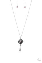 Load image into Gallery viewer, Got It On Lock - Pink Necklace
