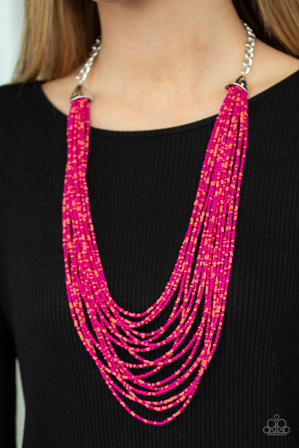 Peacefully Pacific - Multi Necklace