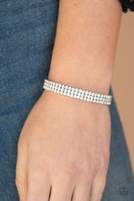 Load image into Gallery viewer, Stacked Deck - White Bracelet
