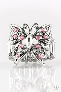 Butterfly Bliss - Pink Ring