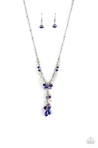Iridescent Illumination - Blue Necklace