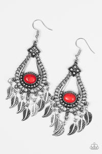 The FLIGHT Of Your Life - Red Earring