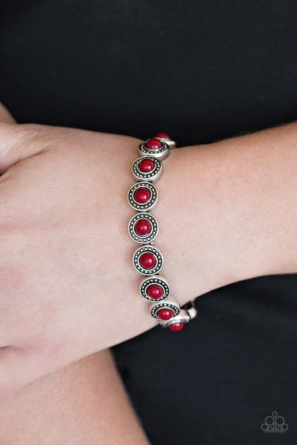 Globetrotter Goals - Red Bracelet