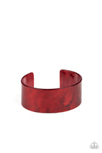 Load image into Gallery viewer, Glaze Over - Red Bracelet
