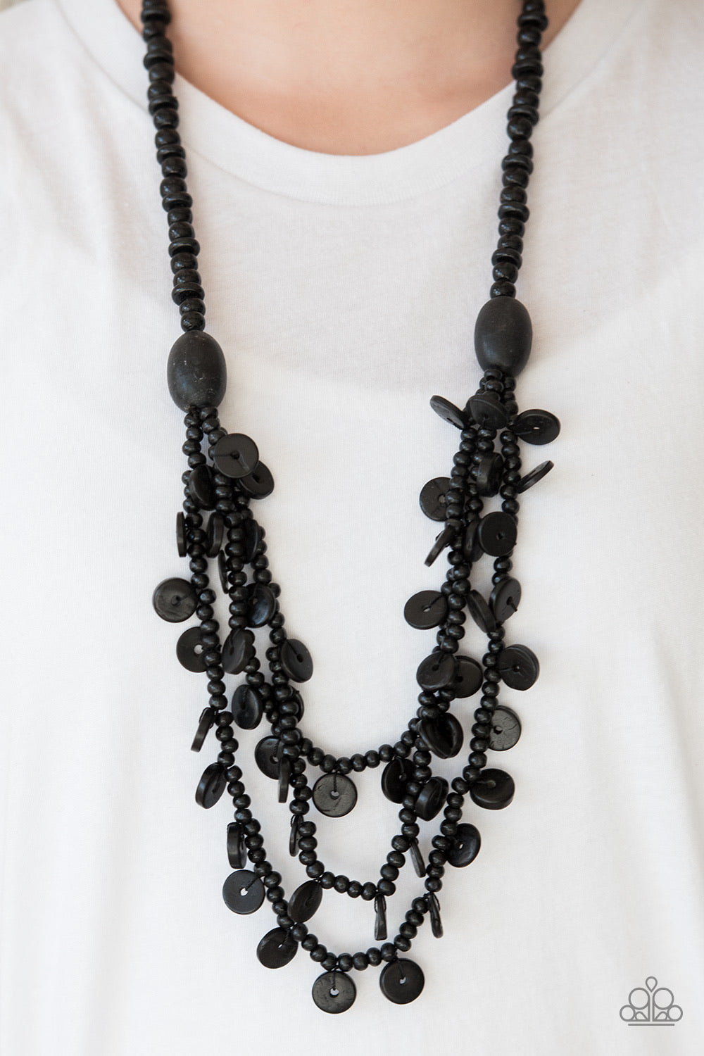 Safari Samba - Black Necklace