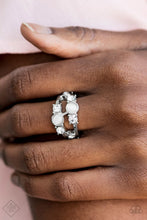 Load image into Gallery viewer, Moonlit Masquerade - White Ring
