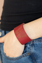 Load image into Gallery viewer, Flirty Flutter - Red Urban Bracelet
