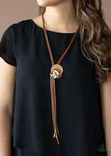 Load image into Gallery viewer, I’m FELINE Good - Brown Necklace
