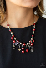 Load image into Gallery viewer, Renaissance Romance - Red Necklace

