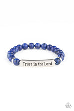 Load image into Gallery viewer, Trust Always - Blue Urban Bracelet
