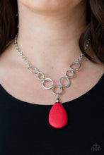 Load image into Gallery viewer, Livin’ On A PRAIRIE - Red Necklace
