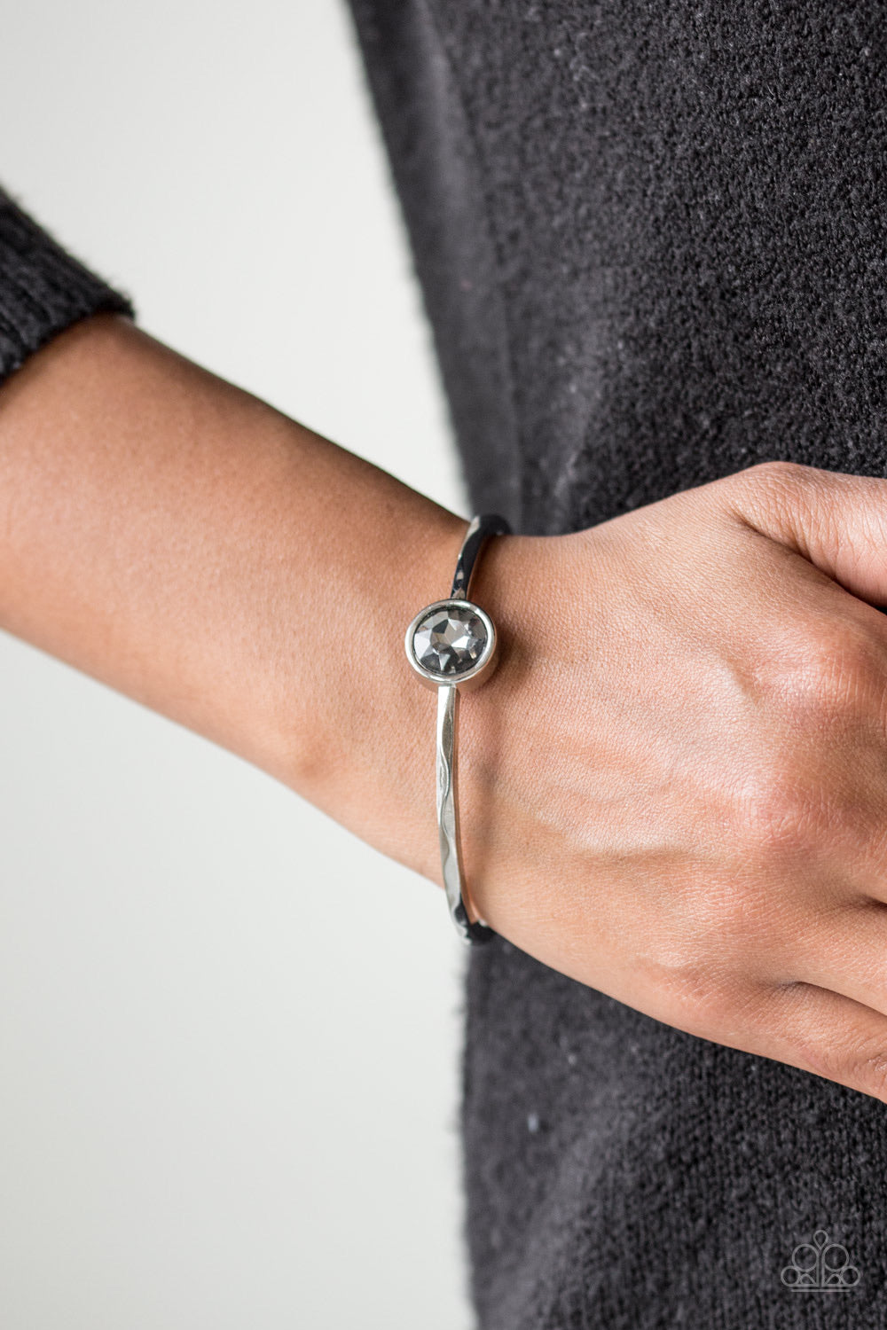 Diamonds For Breakfast - Silver Bracelet