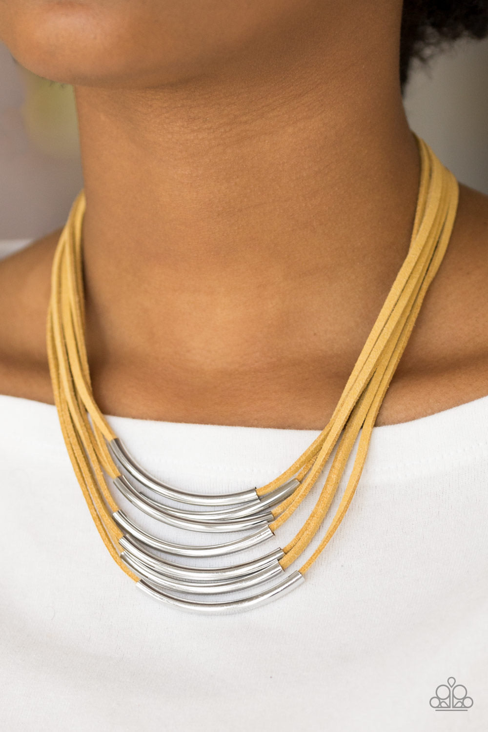 Walk The WALKABOUT - Yellow Necklace