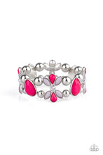 Load image into Gallery viewer, Fabulously Flourishing - Pink Bracelet
