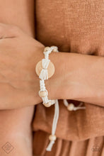 Load image into Gallery viewer, The Road KNOT Taken - White Bracelet
