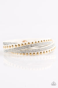 I BOLD You So! - White Urban Bracelet
