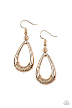 Load image into Gallery viewer, Texture Trending - Gold Earrings
