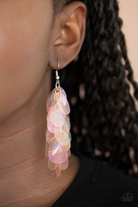Stellar In Sequins - Pink Earring