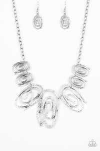 My Cave Is Your Cave - Silver Necklace