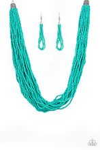 Load image into Gallery viewer, The Show Must CONGO On! - Blue Necklace
