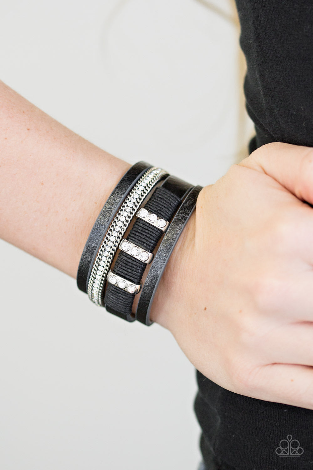 Fame Night - Black Bracelet