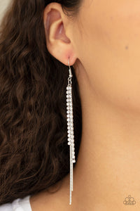 REIGN Check - White Earrings