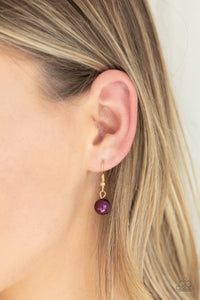 Belle Of The BALLROOM - Purple Necklace