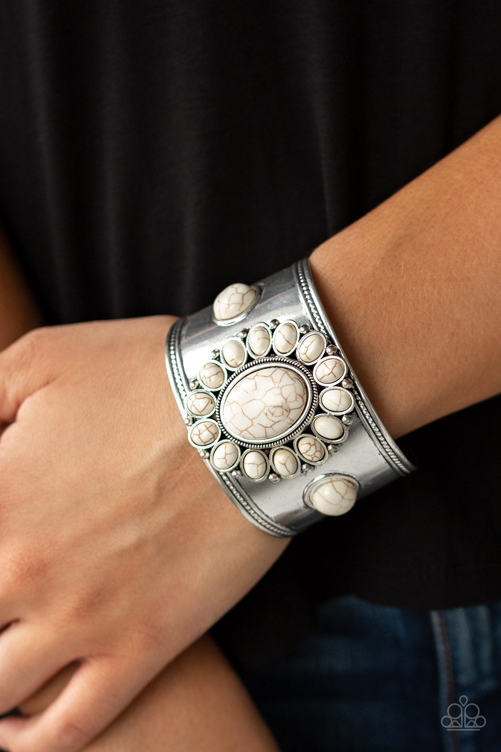 Room To Roam - White Bracelet