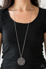 Load image into Gallery viewer, Mandala Melody - Silver Necklace
