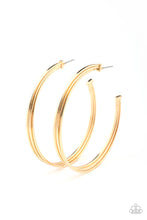 Load image into Gallery viewer, Wheelhouse - Gold Hoop Earrings

