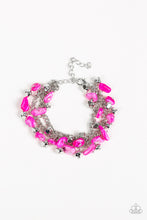 Load image into Gallery viewer, Plentiful Pebbles - Pink Bracelet
