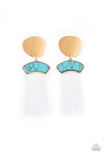 Load image into Gallery viewer, Insta Inca - Blue Post Earrings
