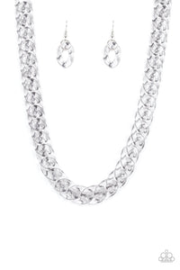 Put It On Ice - Silver Necklace