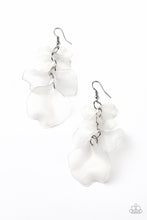 Load image into Gallery viewer, Fragile Florals - White Earrings

