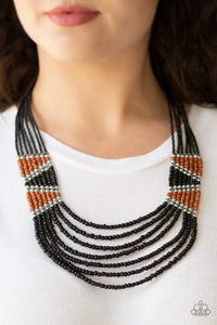 Kickin’ It Outback - Black Necklace