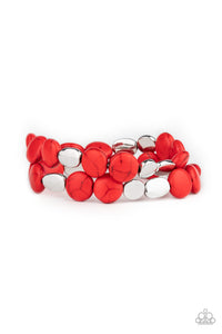 Simply Sedimentary - Red Bracelet