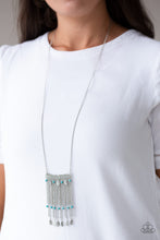 Load image into Gallery viewer, On The Fly - Blue Necklace

