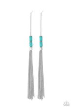 Load image into Gallery viewer, Windblown - Blue Earring
